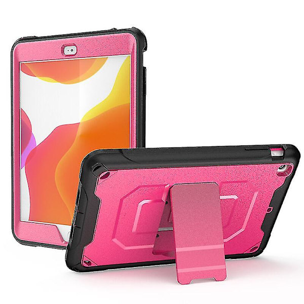 Shiny Surface Etui til iPad Mini 1/2/3 med justerbart stativ, bikagedesign til varmeafledning, fuld beskyttelse