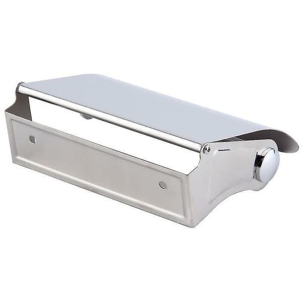 Toalettpappershållare i rostfritt stål 304 (Silver)
