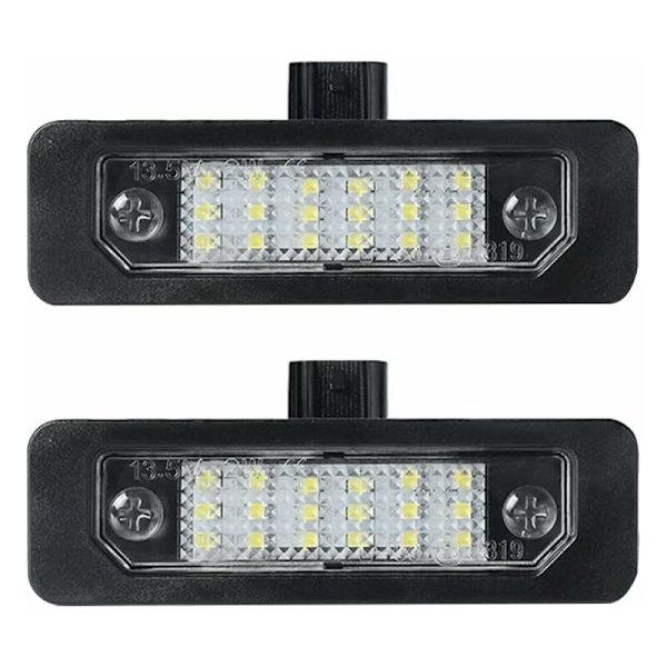 Passar till Ford Mustang LED-skyltbelysning Flex/Taurus/Mustang/Focus/Fusion Skyltbelysning