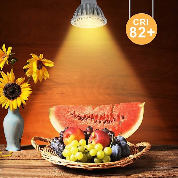 Mr11 LED-lampor Varmvitt 12v 3w Lampa, 20w 30w 35w Ekvivalent Halogenlampa, Liten Mini Spot Light 3 Watt 250 Lumen, 2700 Kelvin, Gu 4 Bas, Pack Om 4