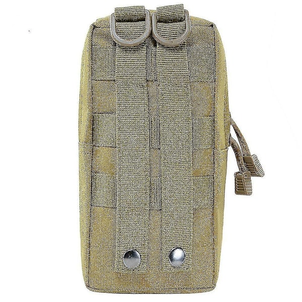 2 st jakt ryggsäck tillbehör Molle påse 600d uppdatering taktisk utility väska med D-ring utomhus