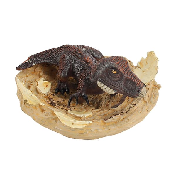 Söt simuleringskläckning dinosaurieunge pedagogisk modell docka barn present.