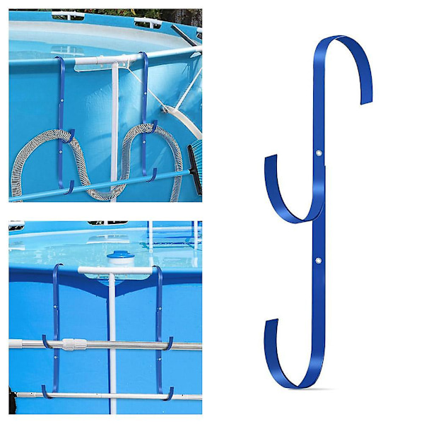 1/2PCS Convenient Suspension Hooks for Pool Pole - Easy to Remove（1pcs）