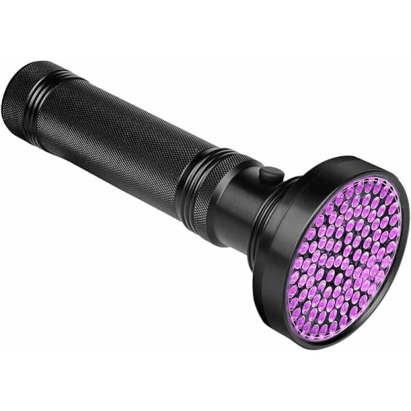 Ficklampa UV-lampa Uppgraderad 100 LED-ficklampa Black Light Ultraviolet Lamp