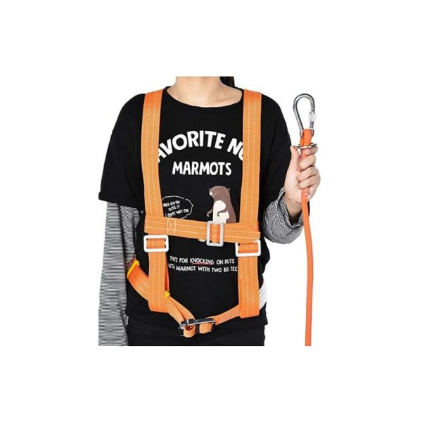 Säkerhetssele kit, fallskyddssele, 6 typer av höjdjusterbart bälte bältessele, räddningsrep, luftarbete