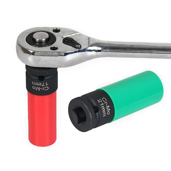 17mm 21mm Lug Nut Socket Tool Wheel Lock Nut Removal Wrench for S Class（17mm og 21mm）