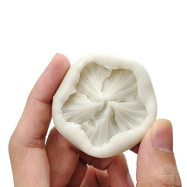 3-pack ruusukukan silikonimuottia suklaalle