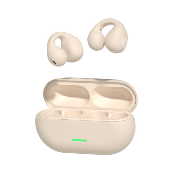 5.3 Ear Clip Non-In-Ear trådlösa Bluetooth sporthörlurar Hudfärg