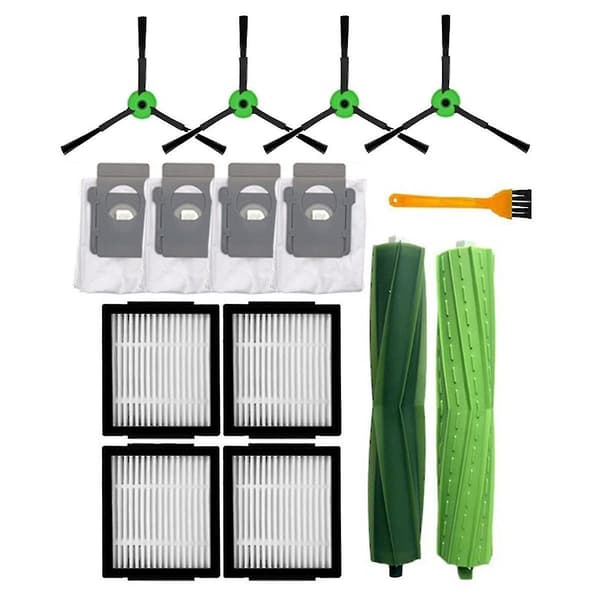 Reservedeler til Combo J7+ - Hovedbørste, HEPA-filter, støvpose, Kb fe (som vist)