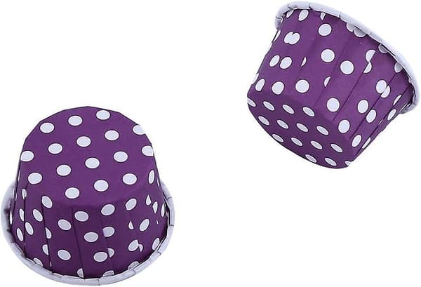 100 stk. Papirbageforme, Minikager, Cupcakes Cupcake Konturguider Muffin