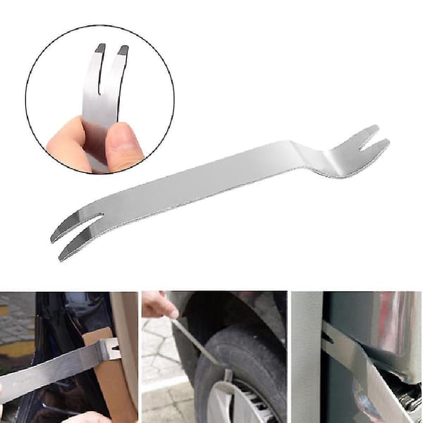 18cm Bilfjerning Pry Tool Metall Trim Dørklips Panel Dashboard Rep Skiftenøkkel