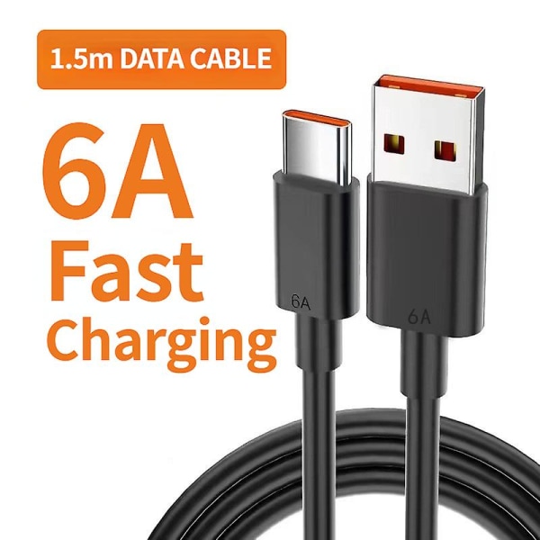 Samsung Type C-kabel 2 foreldre hvit（1,5 m，SVART）