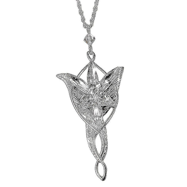 Lord Of The Rings Arwen Evenstar Silver Ndant Halsband