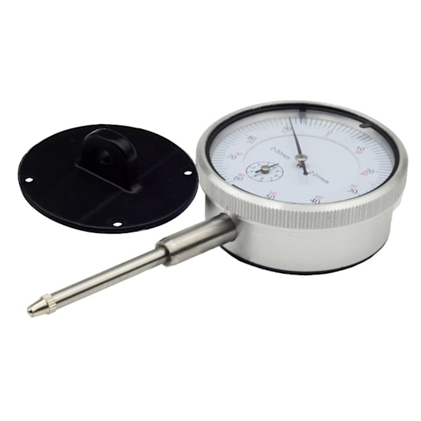0-30mm/0.01mm Kellotauluindikaattori Mittari Mittari Lug Back -tarkalla mittauslaitteella Kellotaulu Mittari Mikrometrityökalu