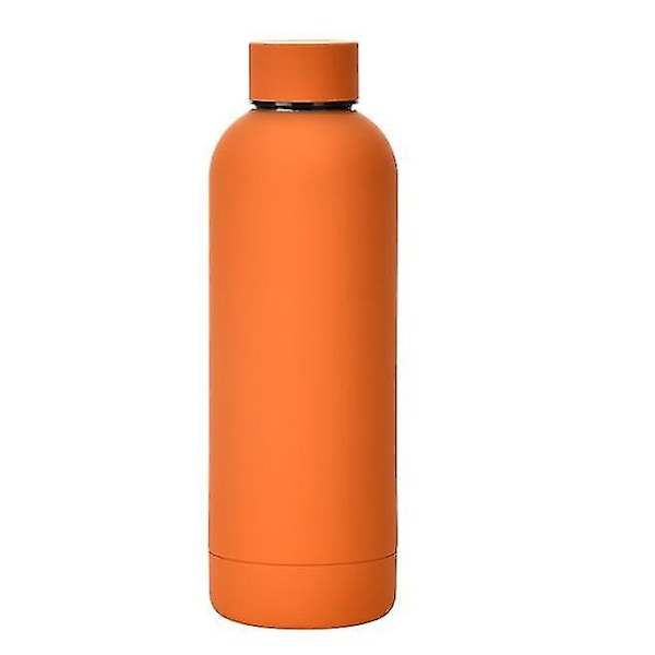 Rostfritt stål termosmugg högvärdig utomhus frostad mini sportvattenflaska (350 ml,)