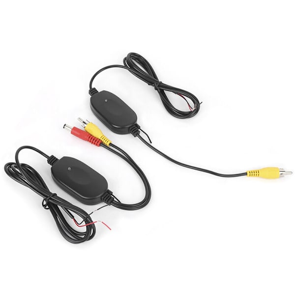 Trådlös 2.4G RCA-videotransmitter och mottagare, tillbehör till bilens backkamera