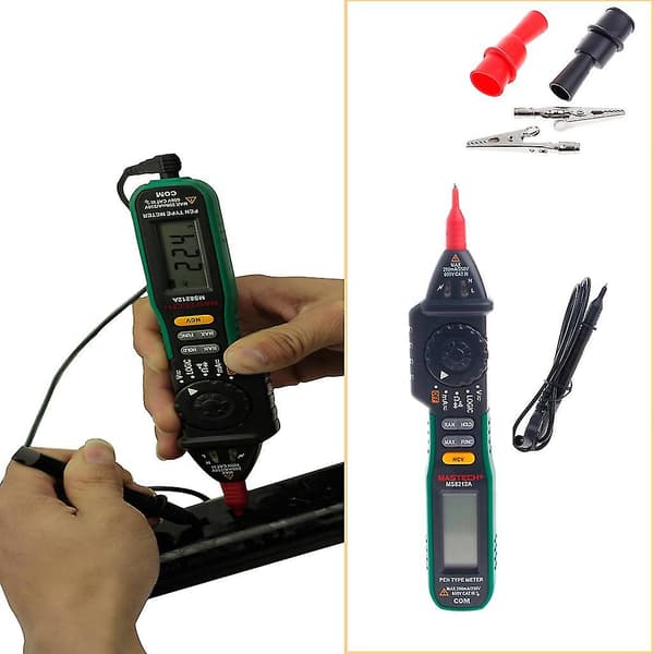 Ms8212a Pen Digital Multimeter Spænding Strøm Tester Diode Logik Berøringsfri