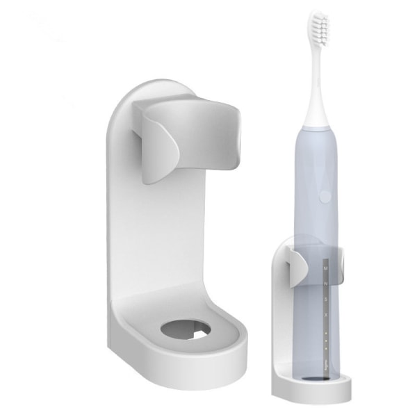 4-pack elektriska tandborsthuvuden Väggfäste