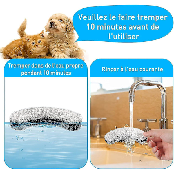 Pcs kattvattenfontänfilter, WF050TP, WF100 transparent dricksvattenkran med super tyst pum