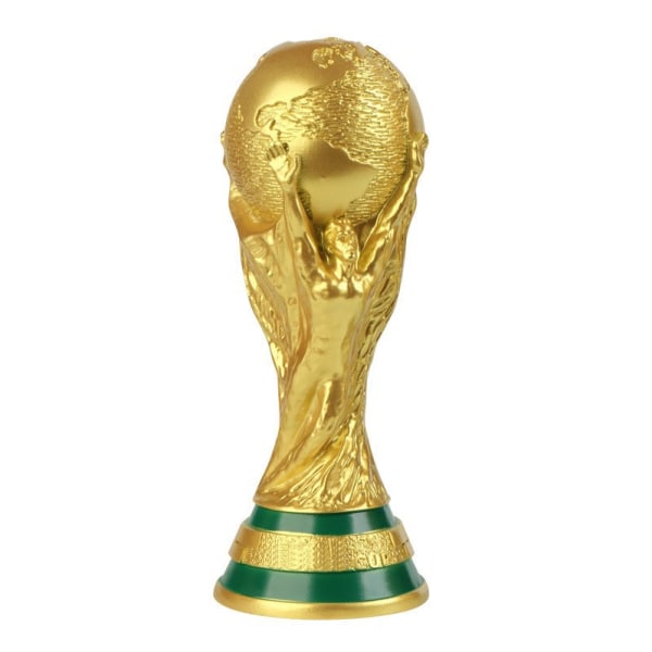 2022 FIFA World Cup Qatar Replica Trophy (Storlek: 27 cm) Fast