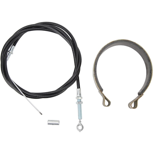4-tums bakre bromsbandsstiftssats med 5ft gasspjällskabel för Go Kart Yard Cart Mini Bike ATV