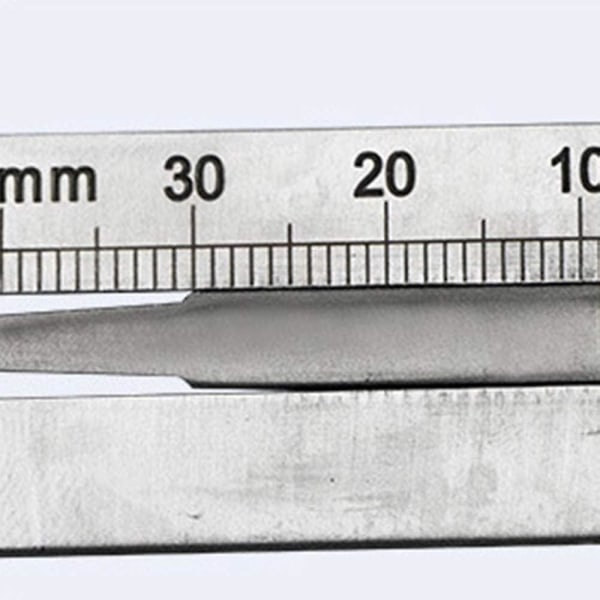Dækdybdemåler Bærbar 0-30 mm udskæring i rustfrit stål