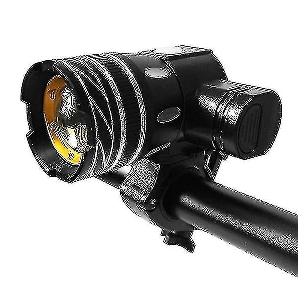 Z30 15000lm T6 Led-valo Pyörä/pyörä/valo Sarja USB Ladattava Etuvalo/taskulamppu Vedenpitävä Zoomattava Pyöränvalo Pyörälle