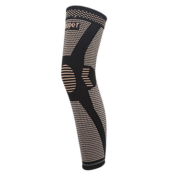 2024Elastisk Sport Knäskydd Halkskydd Knä Kompressionsärm Nylon Benstöd Skydd XL