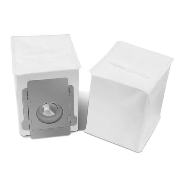 Egnet for Irobot Sweeping Robot S9 I7 I3 J7 Støvpose Søppelpose Støvpose Støvpose Tilbehør (2 stk Hvit)