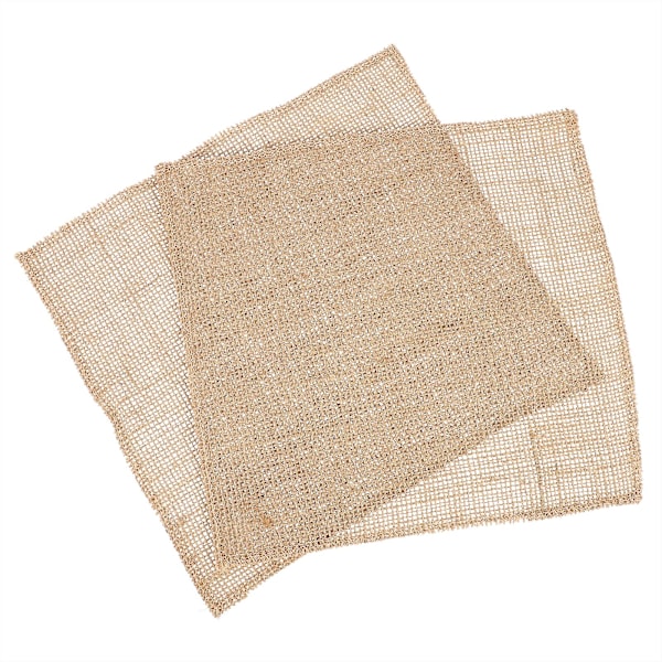2 stk. Linduker til spisebord i premium lin - Slitesterke linduker (21X21X0.5CM, 1)