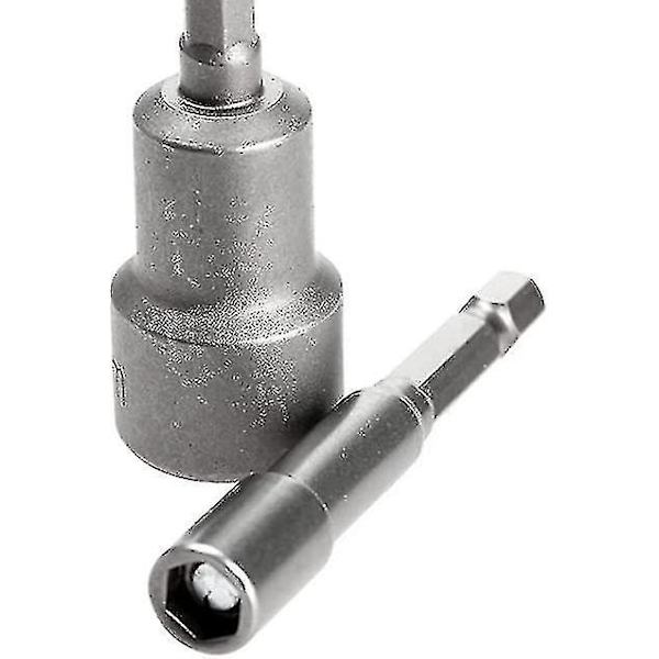10 st Hex Socket Sleeve Munstycken Magnetisk Mutterdrivset Borr Adapter Hex Power Tools 6-15mm