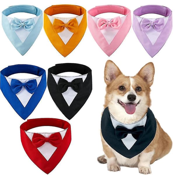 Hunde slips formelt kæledyr slips slips hund smoking krave-