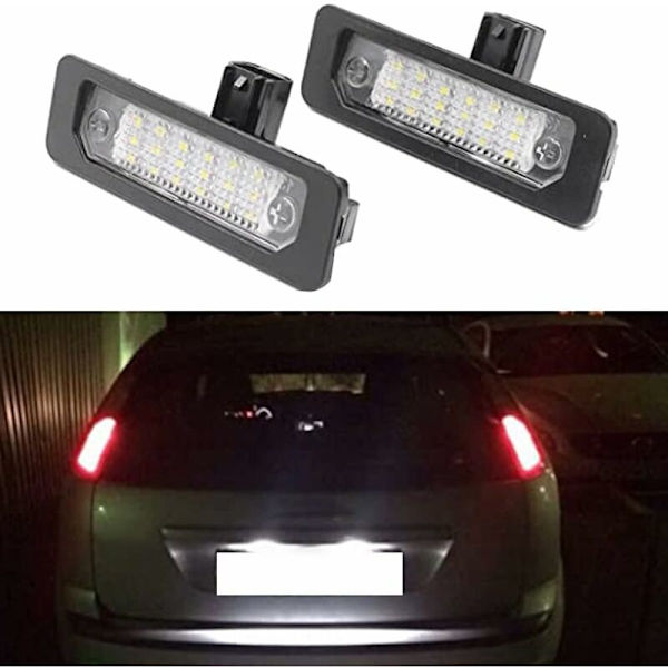 Passar till Ford Mustang LED-skyltbelysning Flex/Taurus/Mustang/Focus/Fusion Skyltbelysning