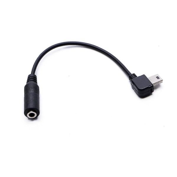 3,5 mm mini USB mikrofon mikrofon adapterkabel för Gopro Hero 3 3+ 4 kamera