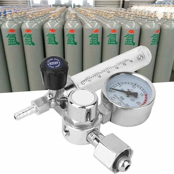 Argon CO2 flödesmätare regulator, svetsgas flödesmätare mätinstrument