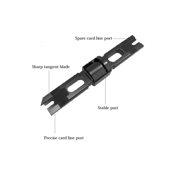 1st Nätverkskabel Impact Krone Tool Module Block Insertion Punch Tool 110 Typ Patch Panel Patching Tool