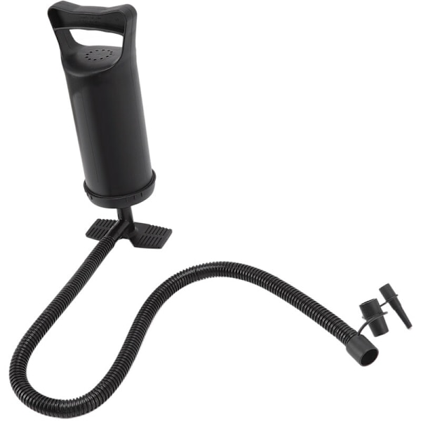 Handpump för luft, handpump för uppblåsning, flera anslutningskopplingar för luftmadrasser (liten 750CC)