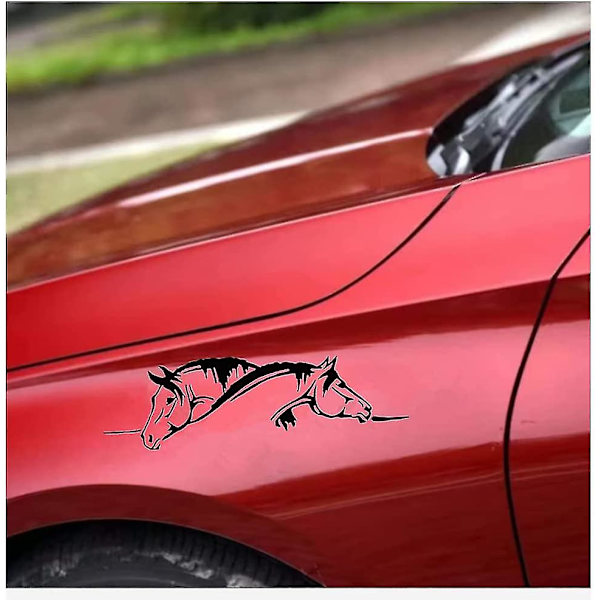 Dominant Personality Horse Car Sticker 2 Horse Car Sticker Decal Car Styling Stickers