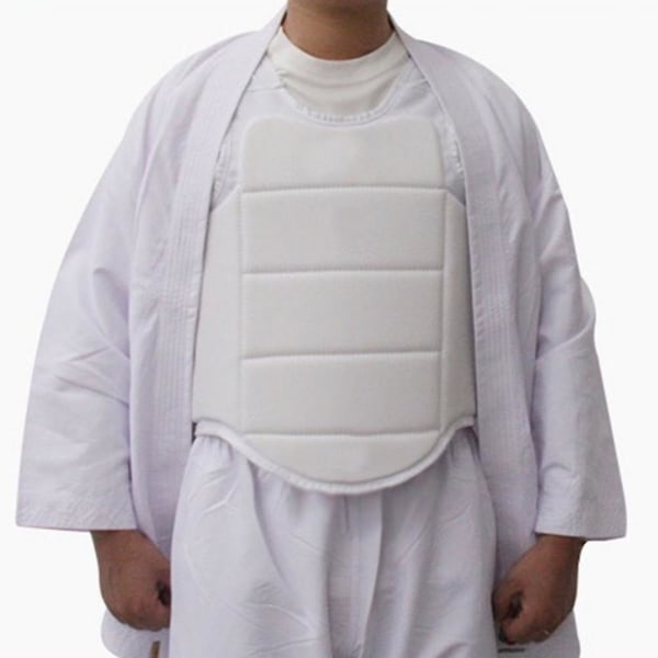 Vuxenbarn Karate Bröstskyddsväst Taekwondo Mma Kick Boxning Kroppsskydd Karateskyddsutrustning Bröstskydd-XL