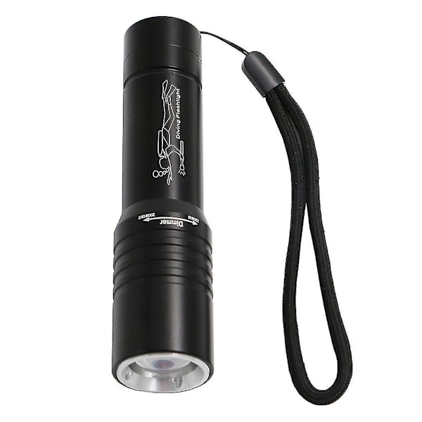 Sukellusvalaisin 60M LED-taskulamppu (A)