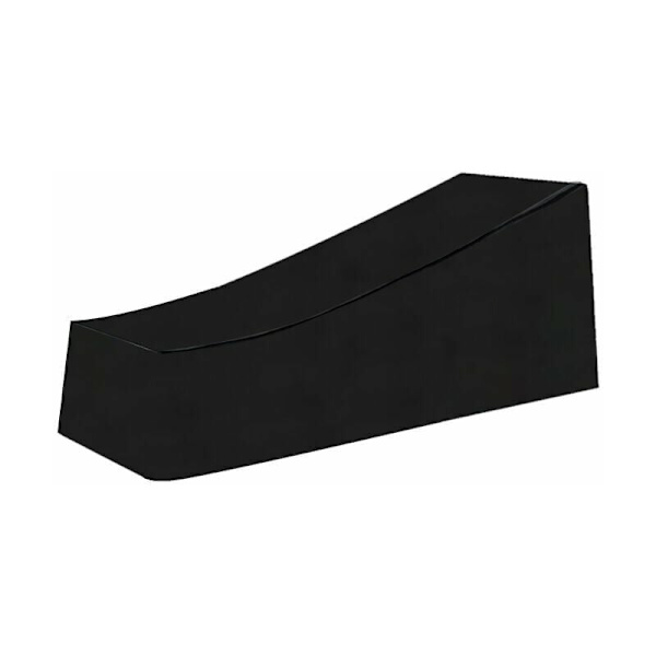 Trädgårdssängsskydd Vattentät Vindtät Högpresterande 210D Oxfordtyg Solstol Solstolsskydd (210 x 75 x 80/40cm) - Svart