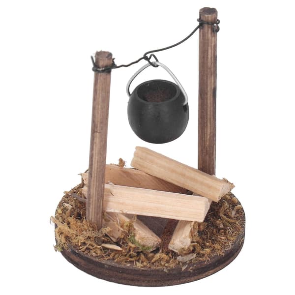 DIY Dockhusspis Trä Miniatyr Dockhusugn Spis Dekor