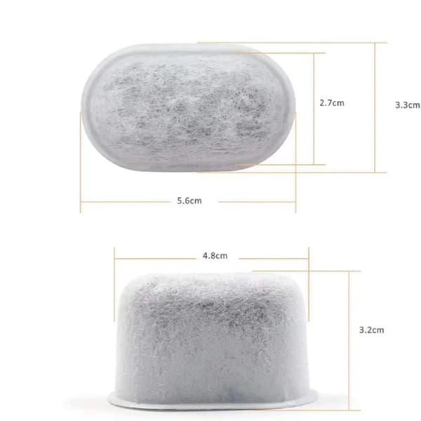 6-pack kompatibla Keurig-ersättningsvattenfilter - filter