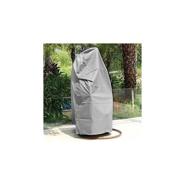 Rattan Wicker Garden Hängande Stol Vattentät Möbler Överdrag - Ägg Stol Överdrag - 190x115cm
