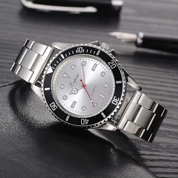 Lvpai Casual Quartz Steel Belt Watch Analog Wrist Watch