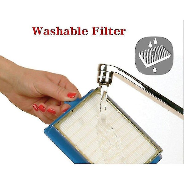 2 stk. HEPA-filter til Electrolux støvsugere (modeller El4100, El6986a, El4050, Ze346b, Zua3840p, Zti7635)