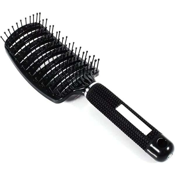 Hiusharja, päänahan hierontaharja, hiusten muotoilukampa, anti-tangle-hierontaharja, hoitotuote paksulle, aaltoilevalle, kiharalle tai ohenevalle hiukselle