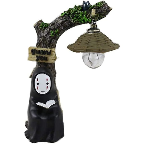 Ansiktsløs nattlampe Bordlampe Hayao Miyazaki Anime Barnegaver Barneleker Hjemmepynt