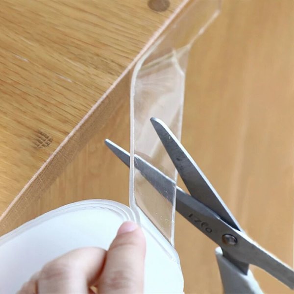 3M Nano Tape Dubbelsidig Tejp Transparent Spårlös Återanvändbar Vattentät Tejp Tvättbar Hushålls Gecko Tape 1st 2cm bredd 0,1cm tjock