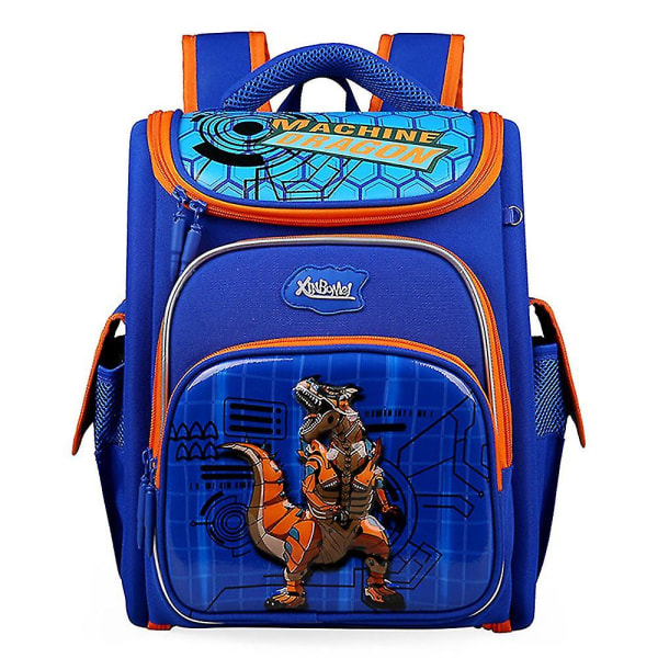 Hard Shell Primærskole Bag Full Open Space Bag Barnas Ryggsekk（D）